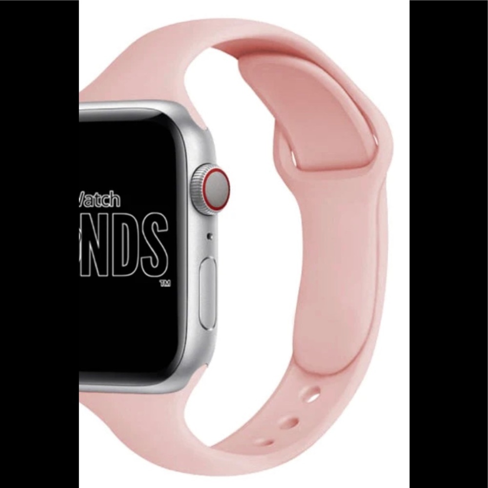 40mm Series 5 Apple pink sand sport band